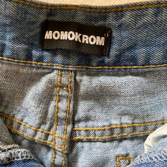 Dolls Kill brand - Distressed straight leg jeans - Picture 4 of 7